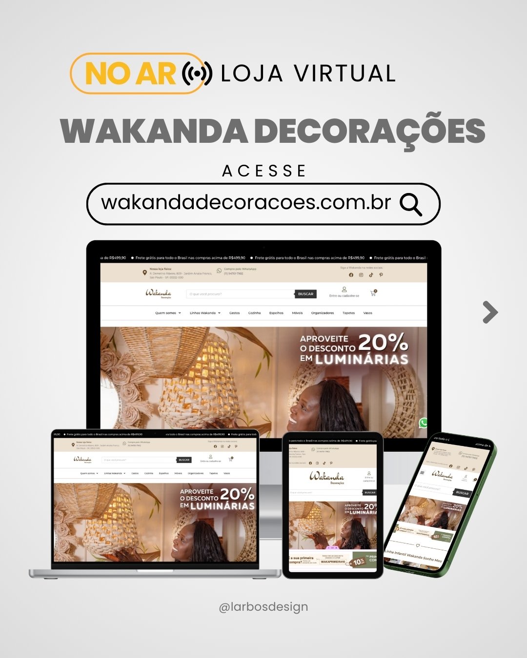 Wakanda Decorações